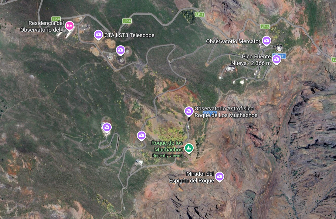 Observatory Map